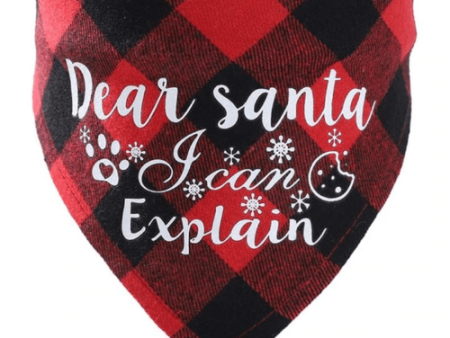 Dear Santa I can explain - Bandana Fashion