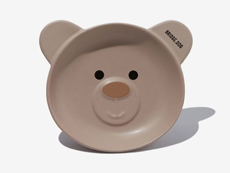 Bear Dish - Beige Face For Sale