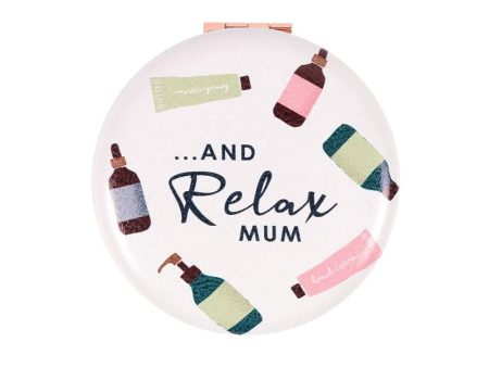 Relax Mum Compact Mirror Sale