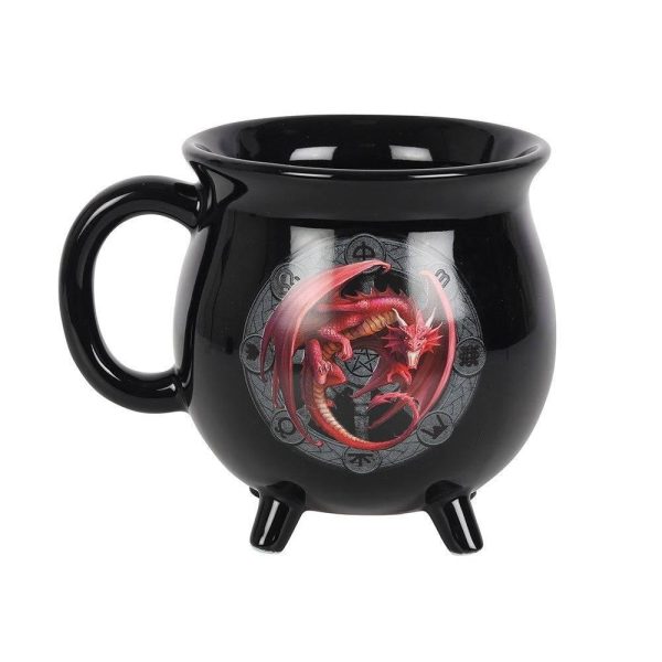 Lammas Colour Changing Cauldron Mug by Anne Stokes Online Sale