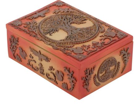 Tree of Life Resin Storage Box Discount