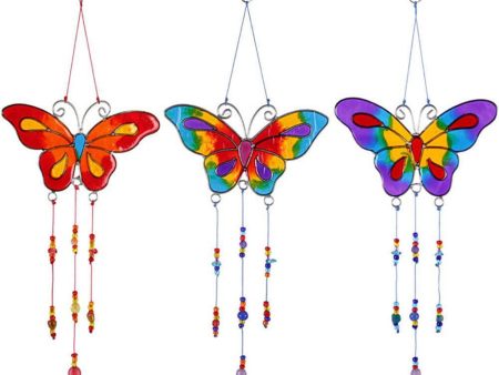 Set of 12 Butterfly Suncatchers Discount