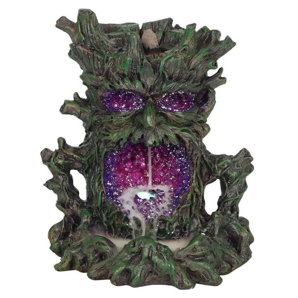 Dark Tree Man Backflow Incense Burner with Light For Cheap