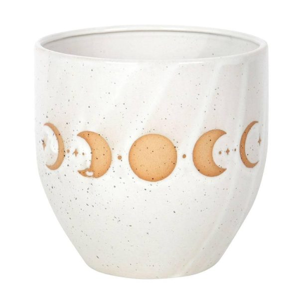 Moon Phase Plant Pot Fashion