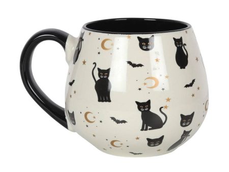 Gothicat Rounded Mug For Cheap