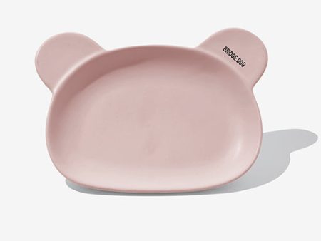 Bear Dish - Pink on Sale