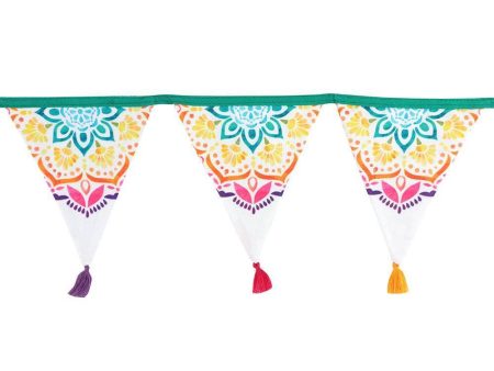 Peace Out Mandala Fabric Bunting Sale