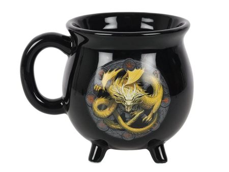 Imbolc Colour Changing Cauldron Mug by Anne Stokes Online Sale