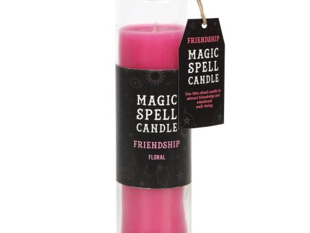 Floral  Friendship  Spell Tube Candle Online Hot Sale