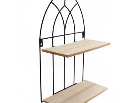 Wire Arch with Foldable Shelves Online Sale