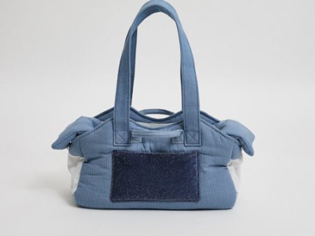 Denim Strappy Swag Bag Online Hot Sale