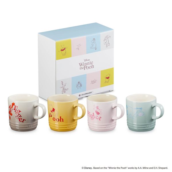 Winnie the Pooh Mug Set 4p Sale