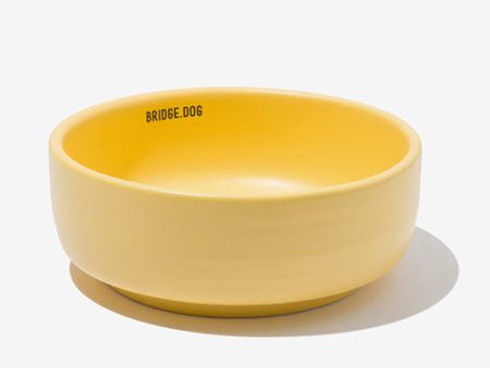 Basic Bowl - Yellow (Matte) For Sale