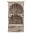 Albasia Bathroom Cabinet - Whitewash Fashion