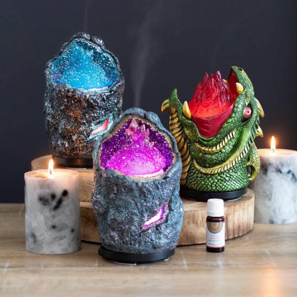 Purple Crystal Cave Electric Aroma Diffuser Online Hot Sale