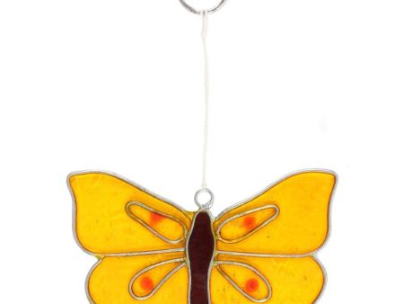 Yellow Brimstone Butterfly Suncatcher Discount