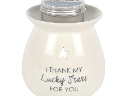 Lucky Stars Wax Melt Burner Gift Set For Cheap