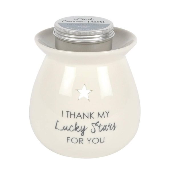 Lucky Stars Wax Melt Burner Gift Set For Cheap