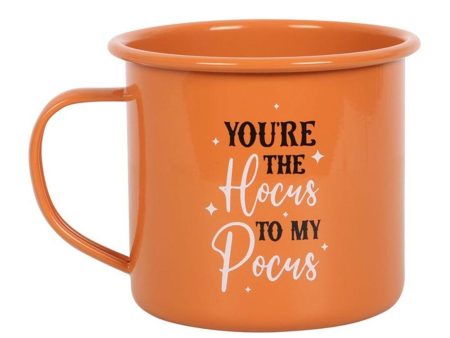 You re The Hocus To My Pocus Enamel Mug Hot on Sale