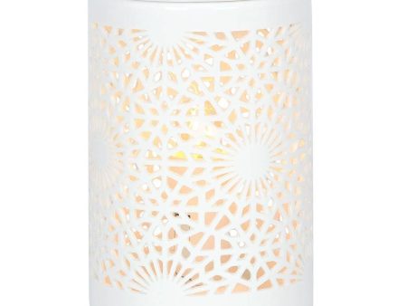 Lace Cut Out Electric Oil Burner For Sale