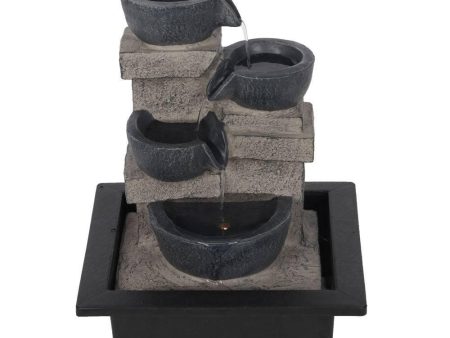 Cascading Pot Waterfall LED Fountain Online