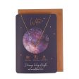 Water Element Zodiac Necklace Card For Discount