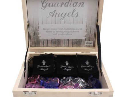 Set of 24 Glass Guardian Angels Online Hot Sale