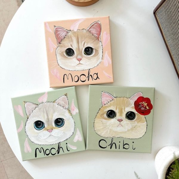 [PRE ORDER] Custom Single Pet Portrait on Sale