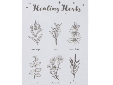 Healing Herbs Metal Sign Online