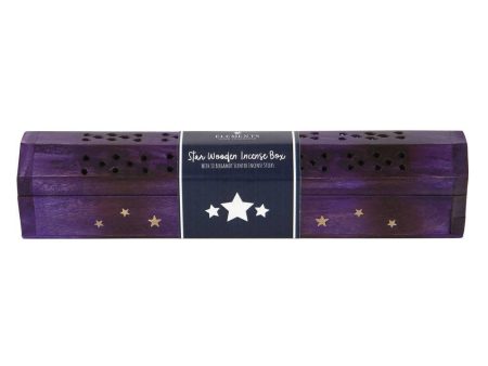 Star Wooden Bergamot Incense Box Set Discount