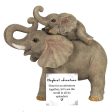 Elephant Adventure Mother and Baby Elephant Ornament Online Sale