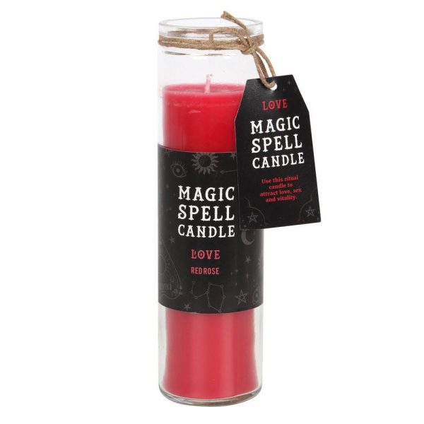 Rose  Love  Spell Tube Candle For Sale