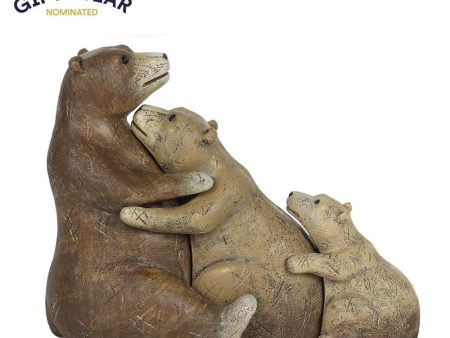 Adorable Bear Family Ornament with Sentimental Message Online