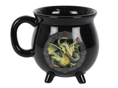 Mabon Colour Changing Cauldron Mug by Anne Stokes on Sale