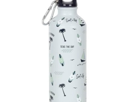 Surf s Up Nautical Metal Water Bottle Online Hot Sale