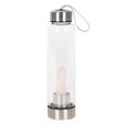 Rose Quartz Purifying Glass Water Bottle Sale