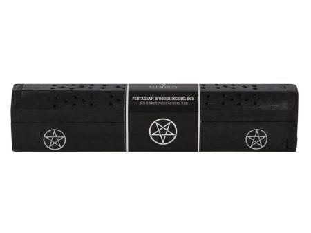 Pentagram Wooden Black Pepper Incense Box Set Fashion