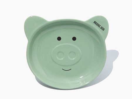 Piggy Dish - Avocado (Glossy) For Sale