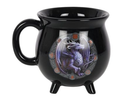 Samhain Colour Changing Cauldron Mug by Anne Stokes Hot on Sale