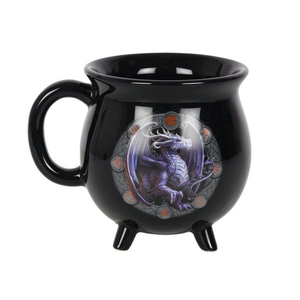 Samhain Colour Changing Cauldron Mug by Anne Stokes Hot on Sale