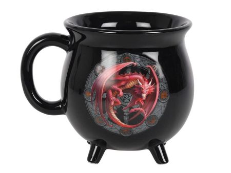 Lammas Colour Changing Cauldron Mug by Anne Stokes Online Sale