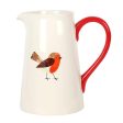 Large Robin Flower Jug Cheap