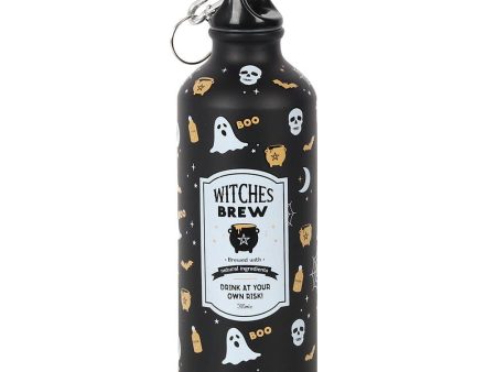 Witches Brew Metal Water Bottle Discount