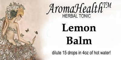 Lemon Balm, Melissa officinalis, Herbal Longevity Tonic Sale