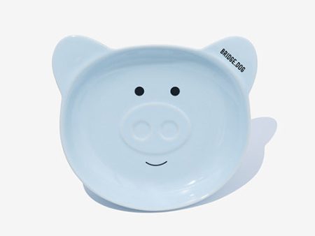 Piggy Dish - Baby Blue (Glossy) Hot on Sale