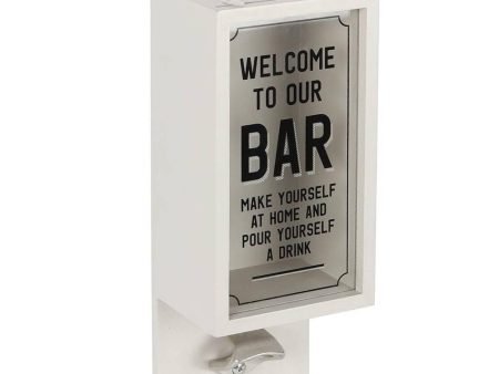 Grey Garden Bar Bottle Opener Plaque on Sale