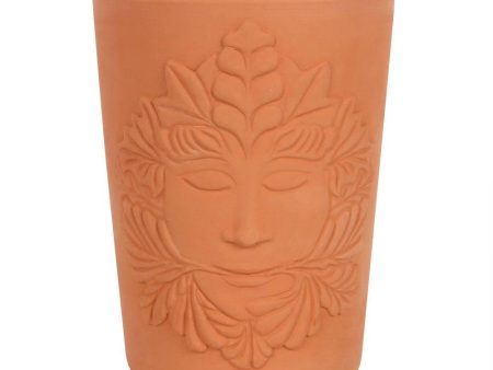 16cm Green Goddess Terracotta Plant Pot For Cheap