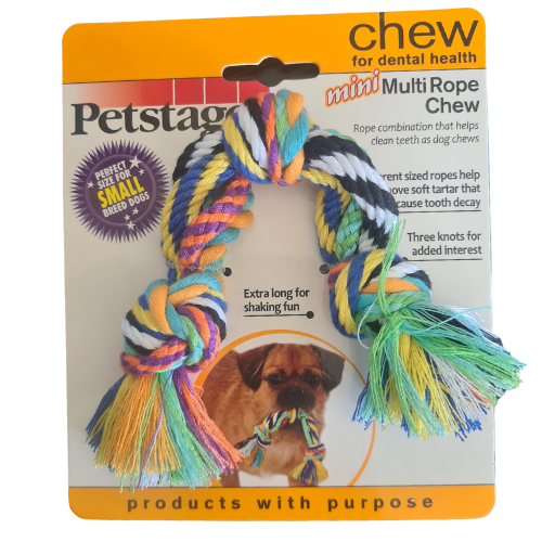 Mini Multi Rope Chew - Petstages Hot on Sale