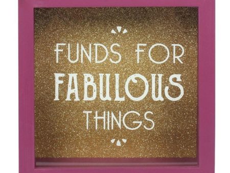 Funds For Fabulous Things Money Box Discount