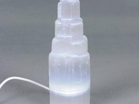 LED Selenite Mountain Lamp For Cheap